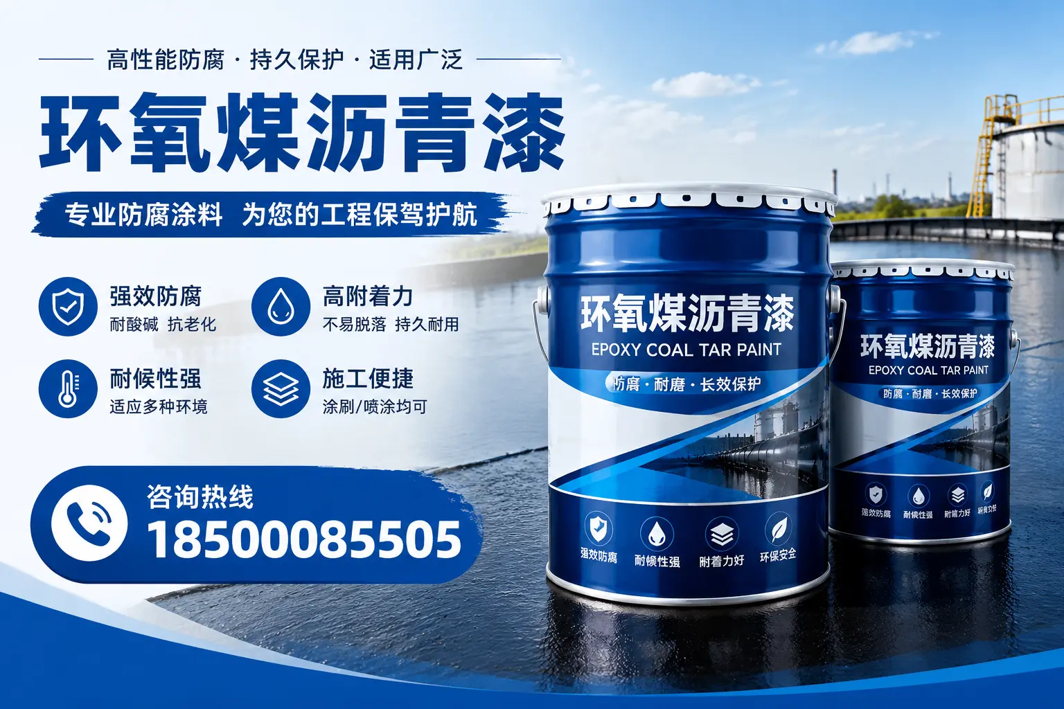 环氧煤沥青漆与其他漆类的比较,株洲用户的选择依据